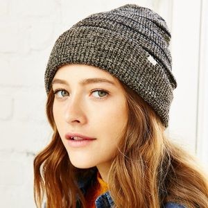 NWOT OBEY STRIPED WOMENS BEANIE